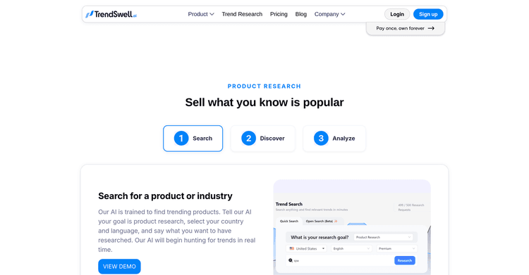 TrendSwell.ai featured image