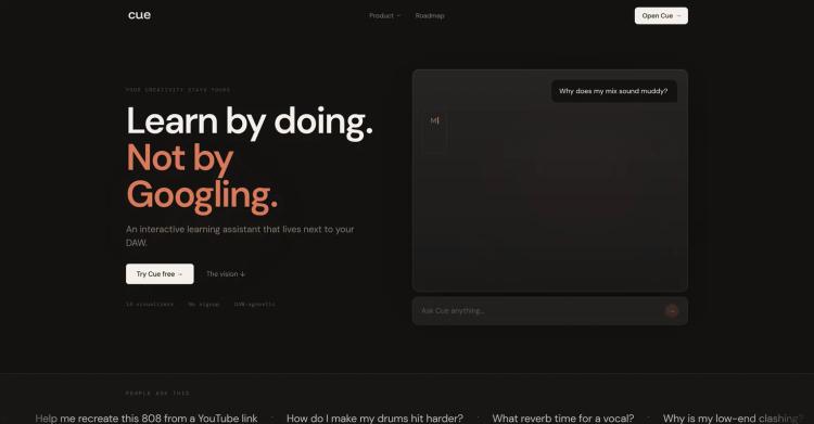 Cue featured image