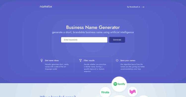 Namelix featured image