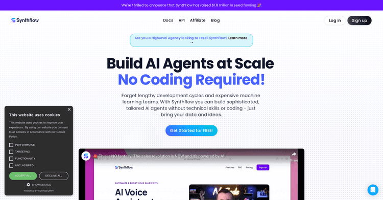 Synthflow AI featured image