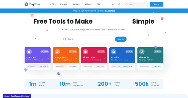 Tinywow featured image