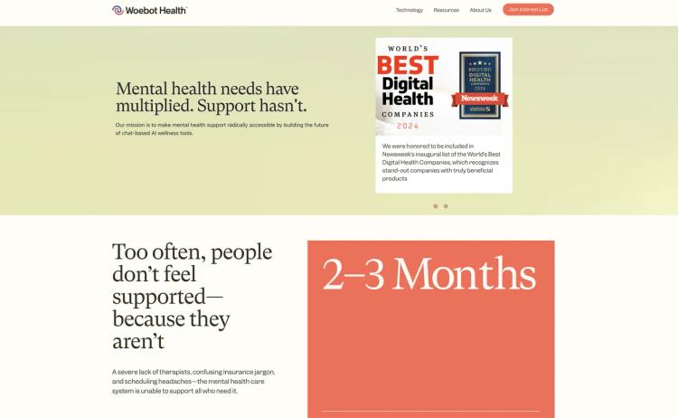 Woebot Health featured image