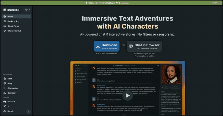 Faraday.dev featured image