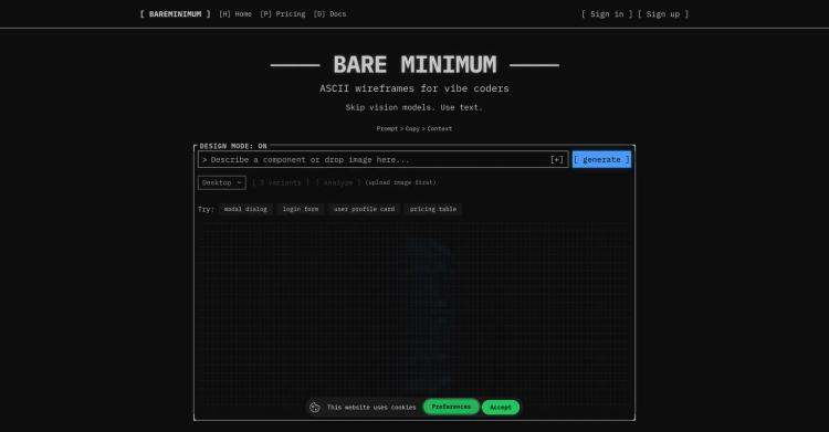 BareMinimum featured image