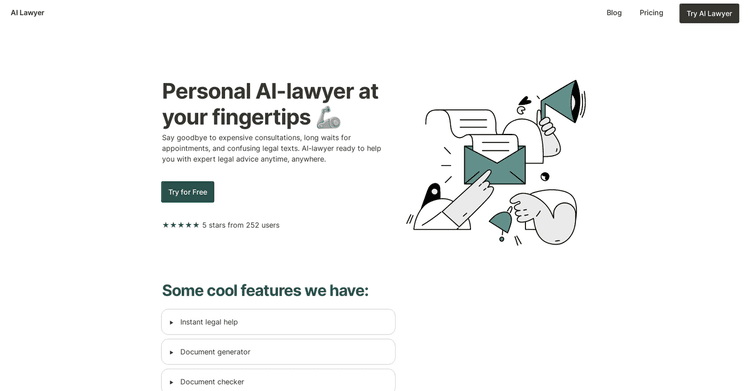 AI Lawyer featured image