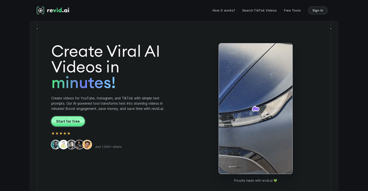 Revid featured image