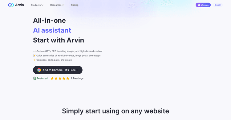 Arvin featured image