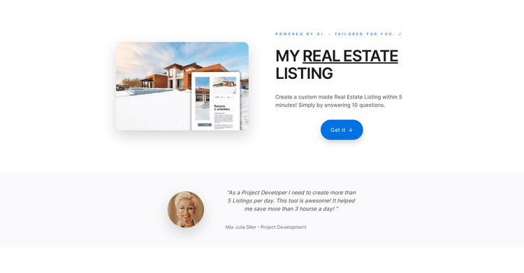 Real Estate Listing featured image