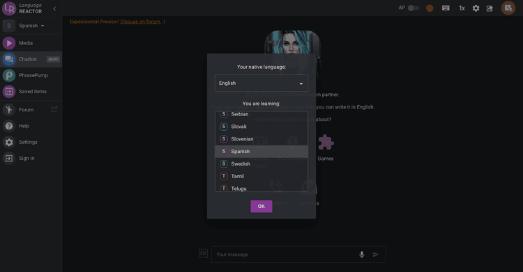 Language Reactor featured image