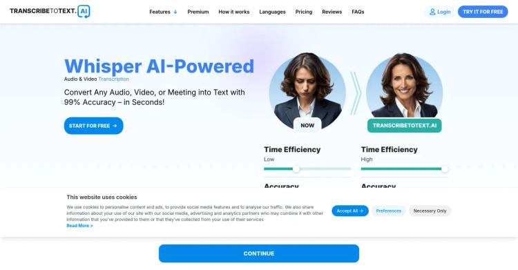 TranscribeToText.AI featured image