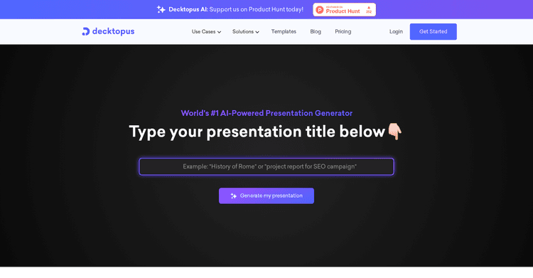 Decktopus AI featured image