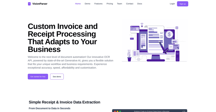 VisionParser featured image