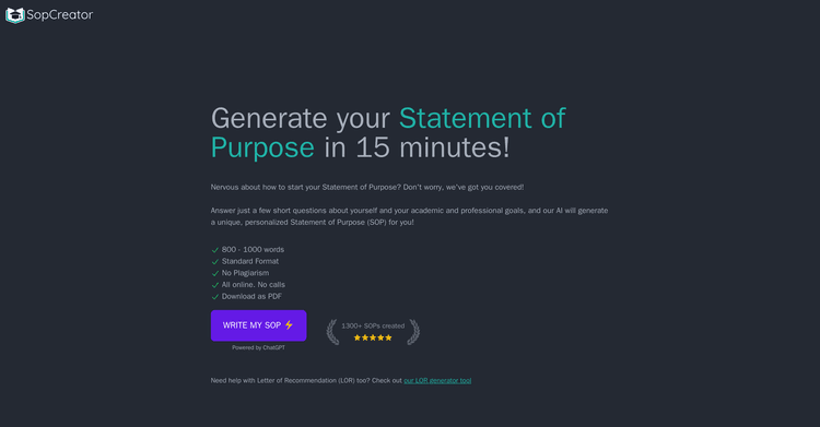 SopCreator featured image