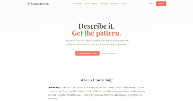 Crochets.site featured image
