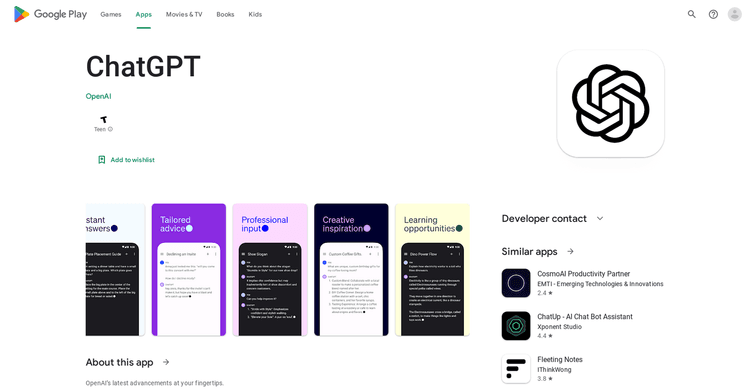ChatGPT for Android featured image