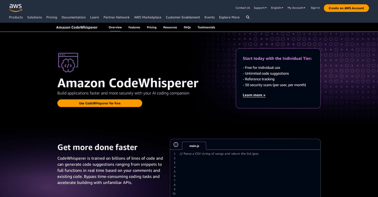 CodeWhisperer featured image