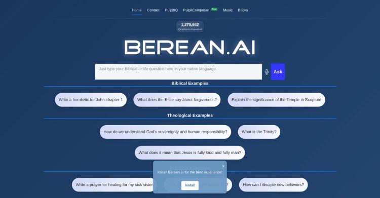 Berean.ai featured image