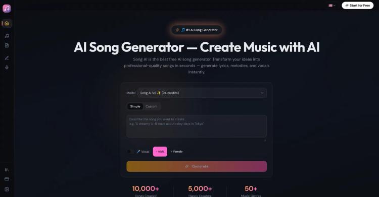 SongAI.io featured image