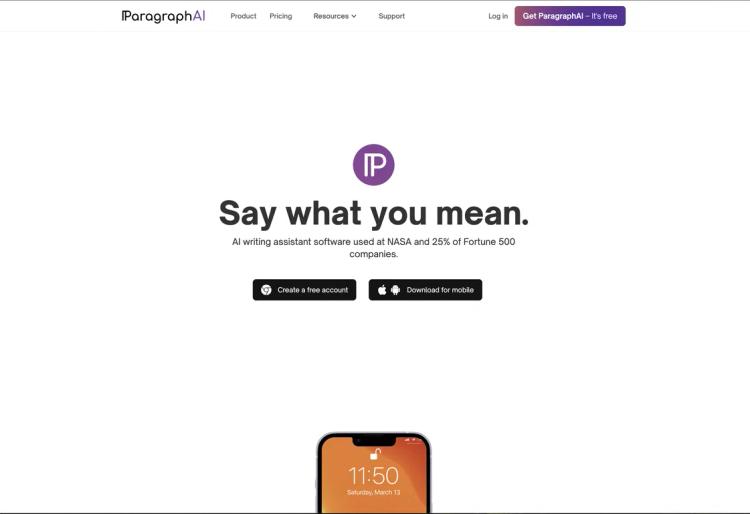 Paragraph AI featured image