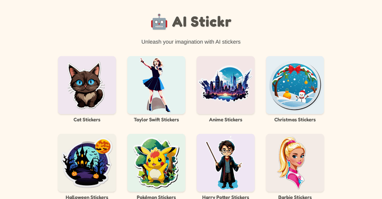 AI Stickr featured image