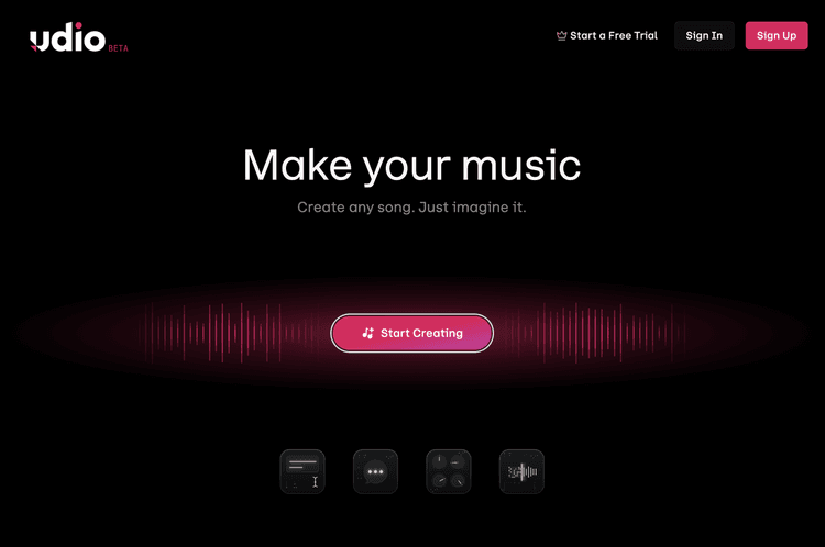 Udio featured image