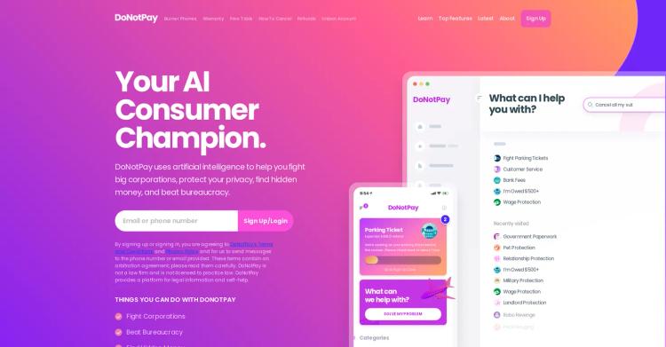 Donotpay featured image