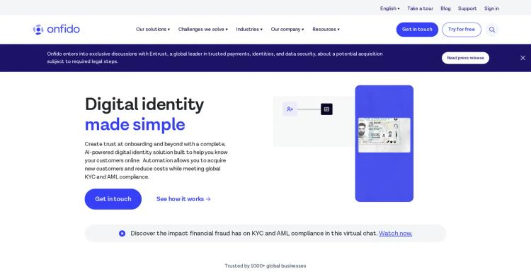 Onfido featured image
