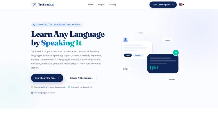 TrySpeak featured image