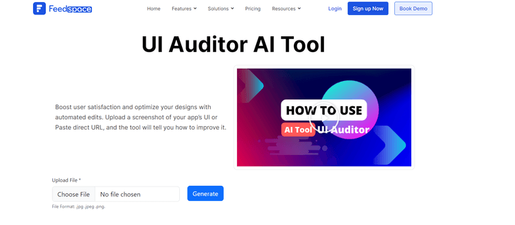 UI Auditor AI Tool featured image