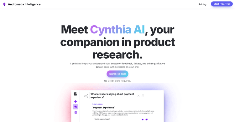 Cynthia AI featured image