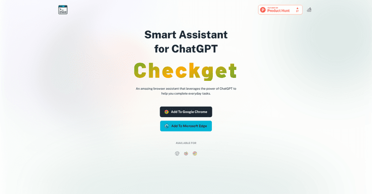 Checkget featured image