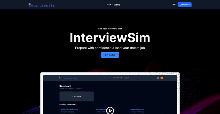 InterviewSim featured image