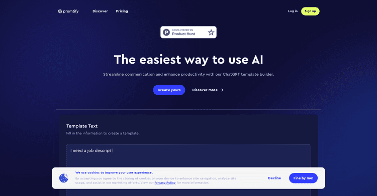 Promtify featured image