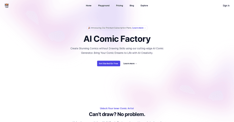 AI Comic Factory featured image