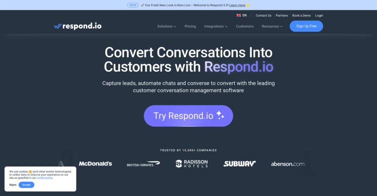 Respond.io featured image