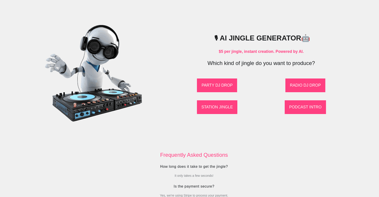 AI Jingle Generator featured image