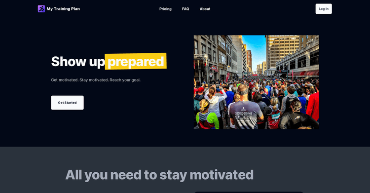 My Training Plan featured image