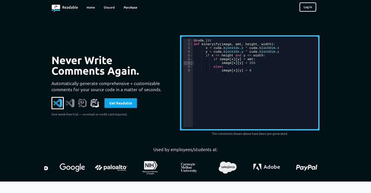 Readable featured image