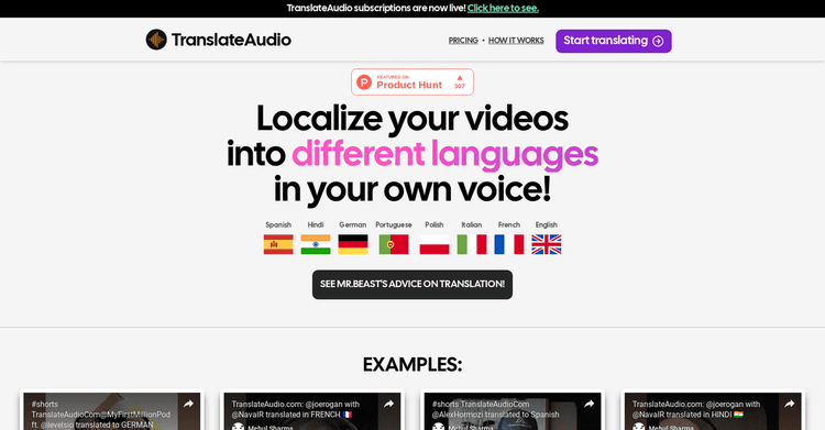 TranslateAudio featured image