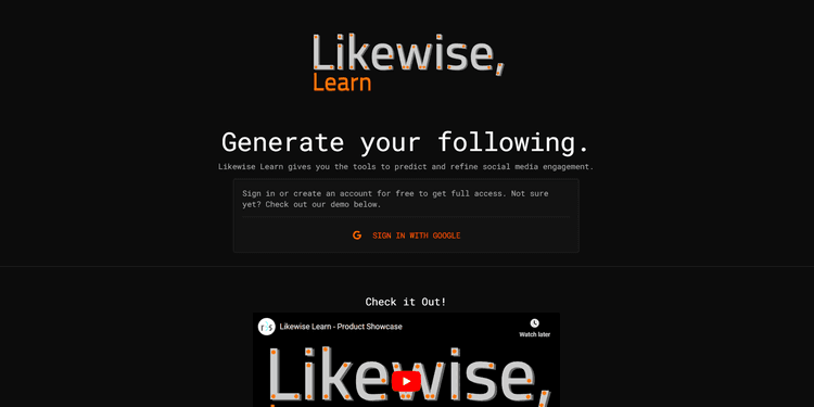 Likewise Learn featured image