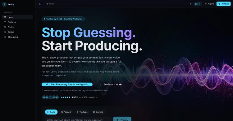 OnAir Studio featured image