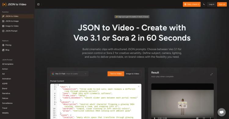 Json To Video.org featured image