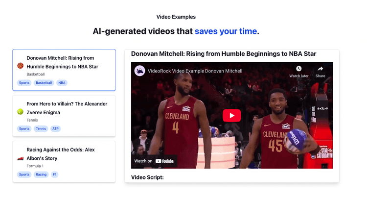 VideoRock AI featured image