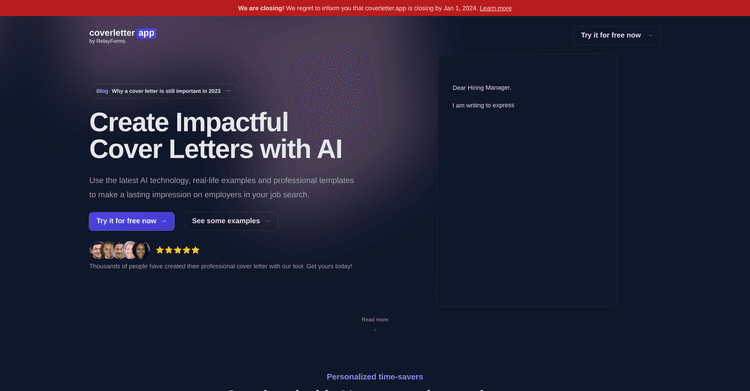 coverletter.app featured image