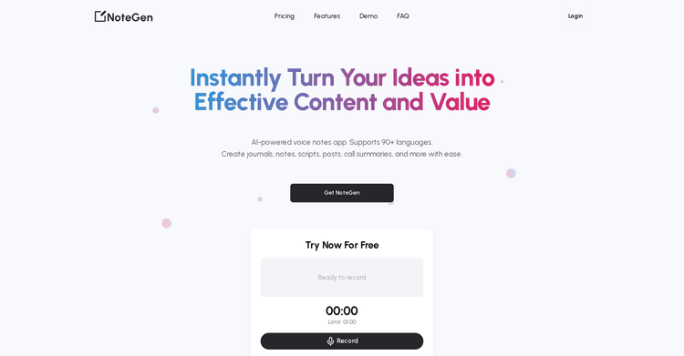 NoteGen featured image