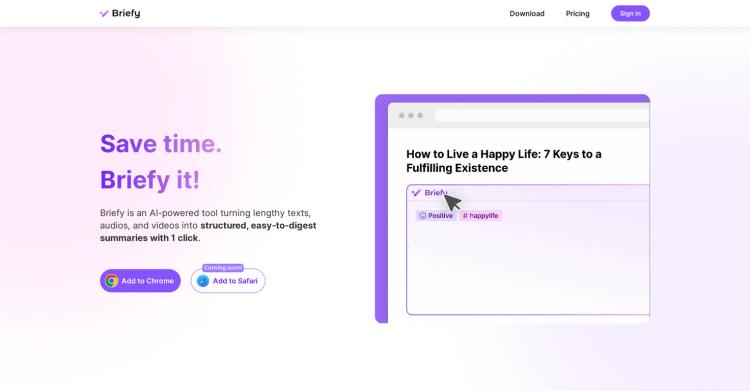 BriefyAI featured image