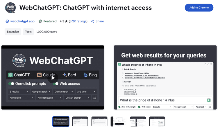 Web ChatGPT featured image
