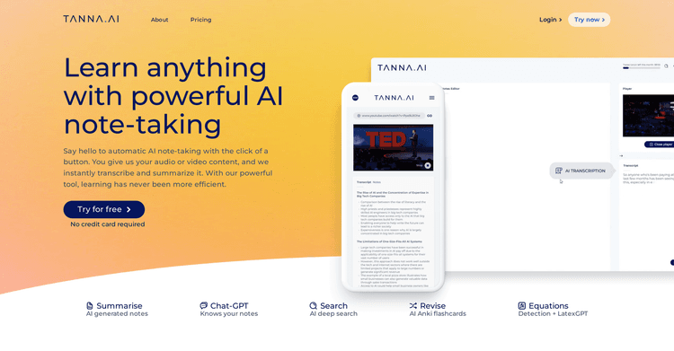 Tanna AI featured image