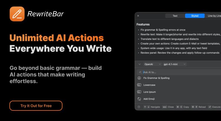 RewriteBar featured image