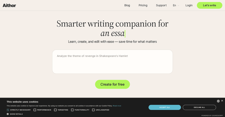 Aithor featured image